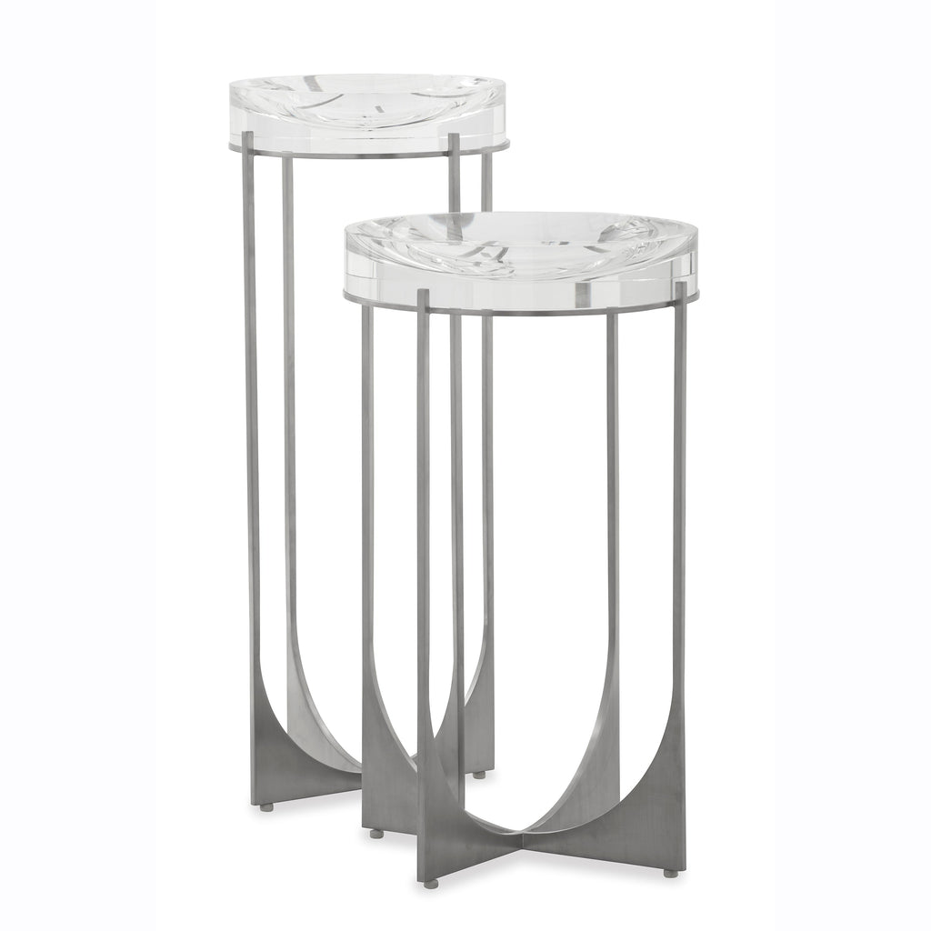 Svelte Martini Table II, Silver | John Richard - JFD-0371