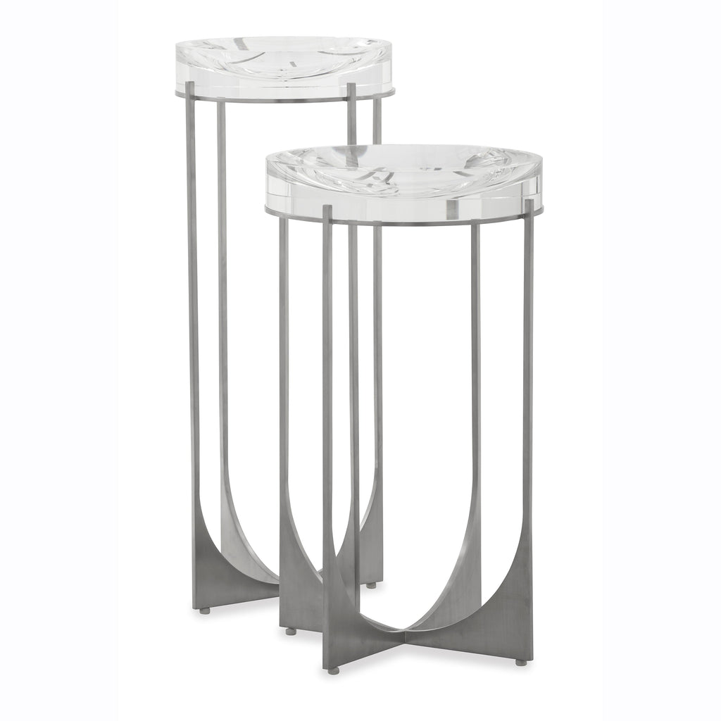 Svelte Martini Table I, Silver | John Richard - JFD-0372