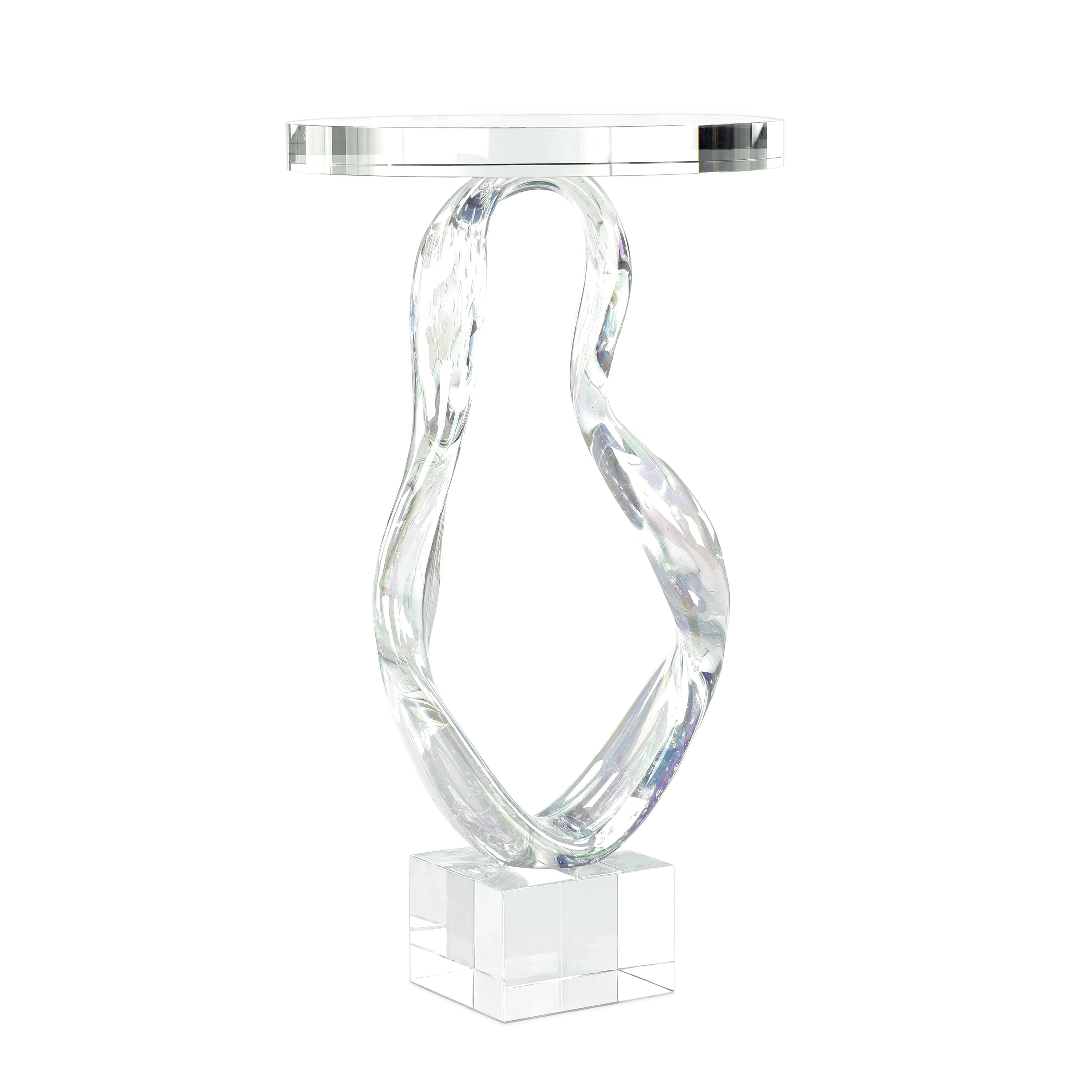 Prismatic Loop Martini Table | John Richard - JFD-0421