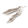 Set Of Two Sculptured Willow Leaf Trays | John-Richard - JRA-11262S2