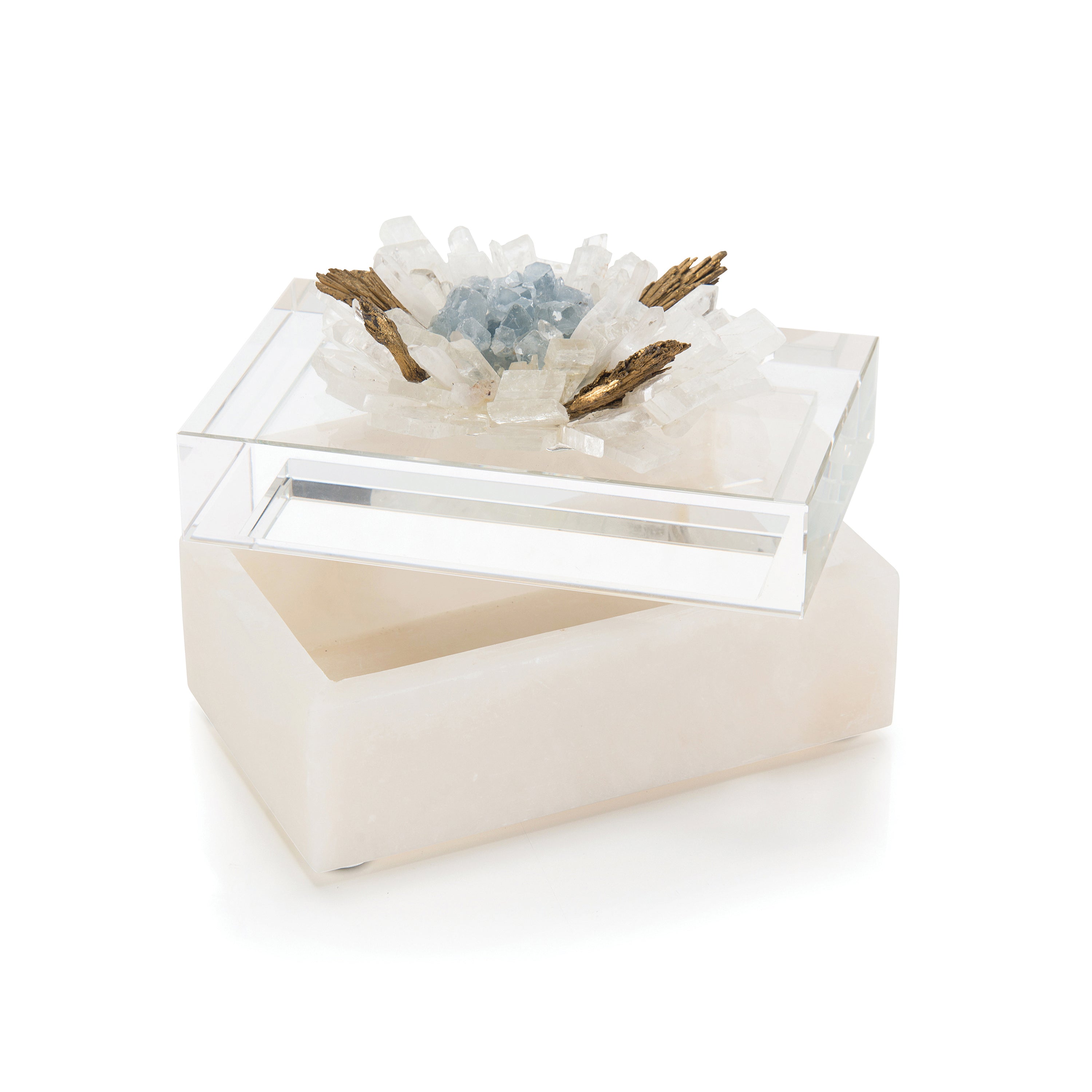 Festooned in Stones Box with Celestite | John Richard - JRA-11357