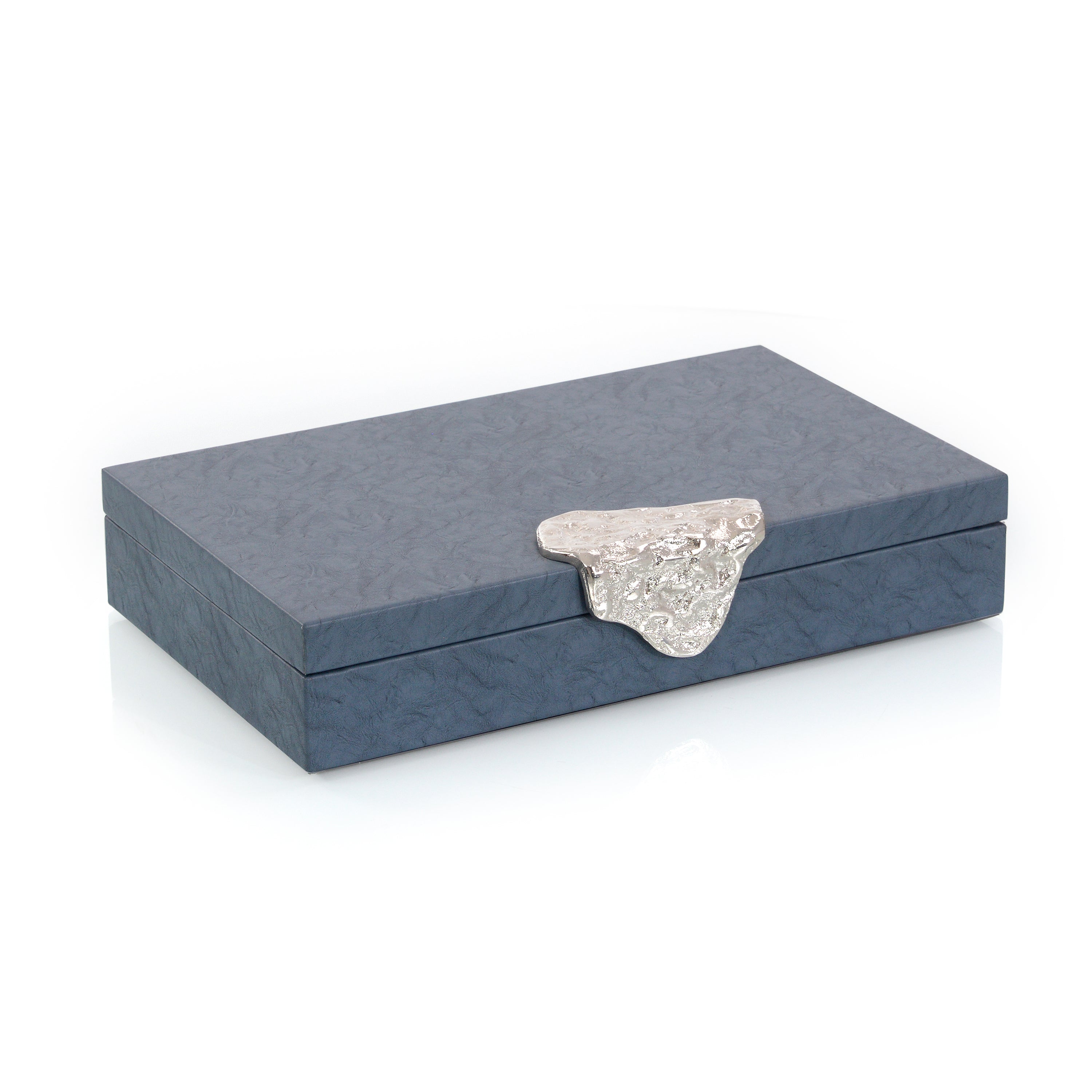 Gypsy Blue Leather Box I | John Richard - JRA-12034