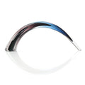 Handblown Grey, Violet, and Dark Blue Sculpture I | John Richard - JRA-13122