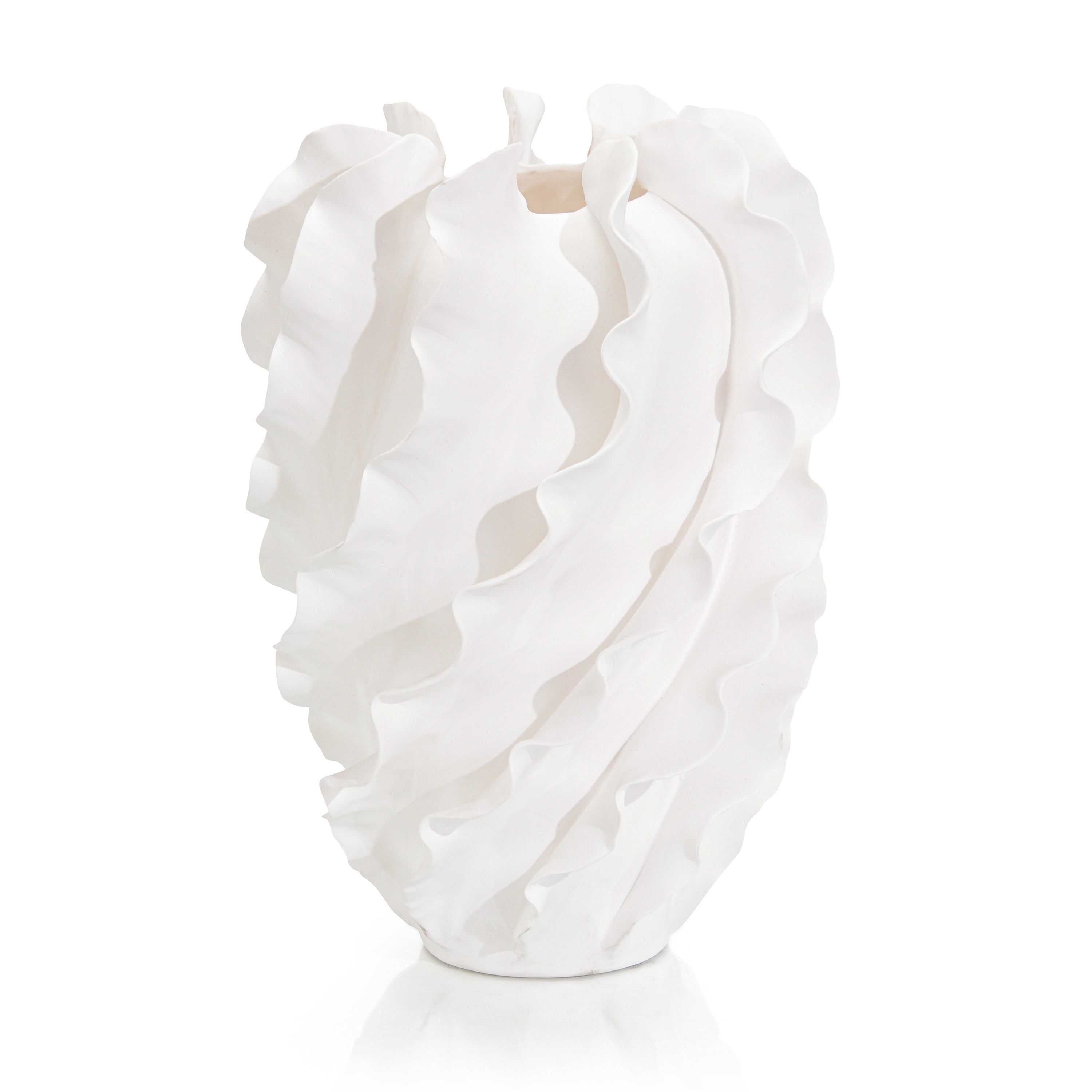 Flirren Vase, Large White | John Richard - JRA-14623