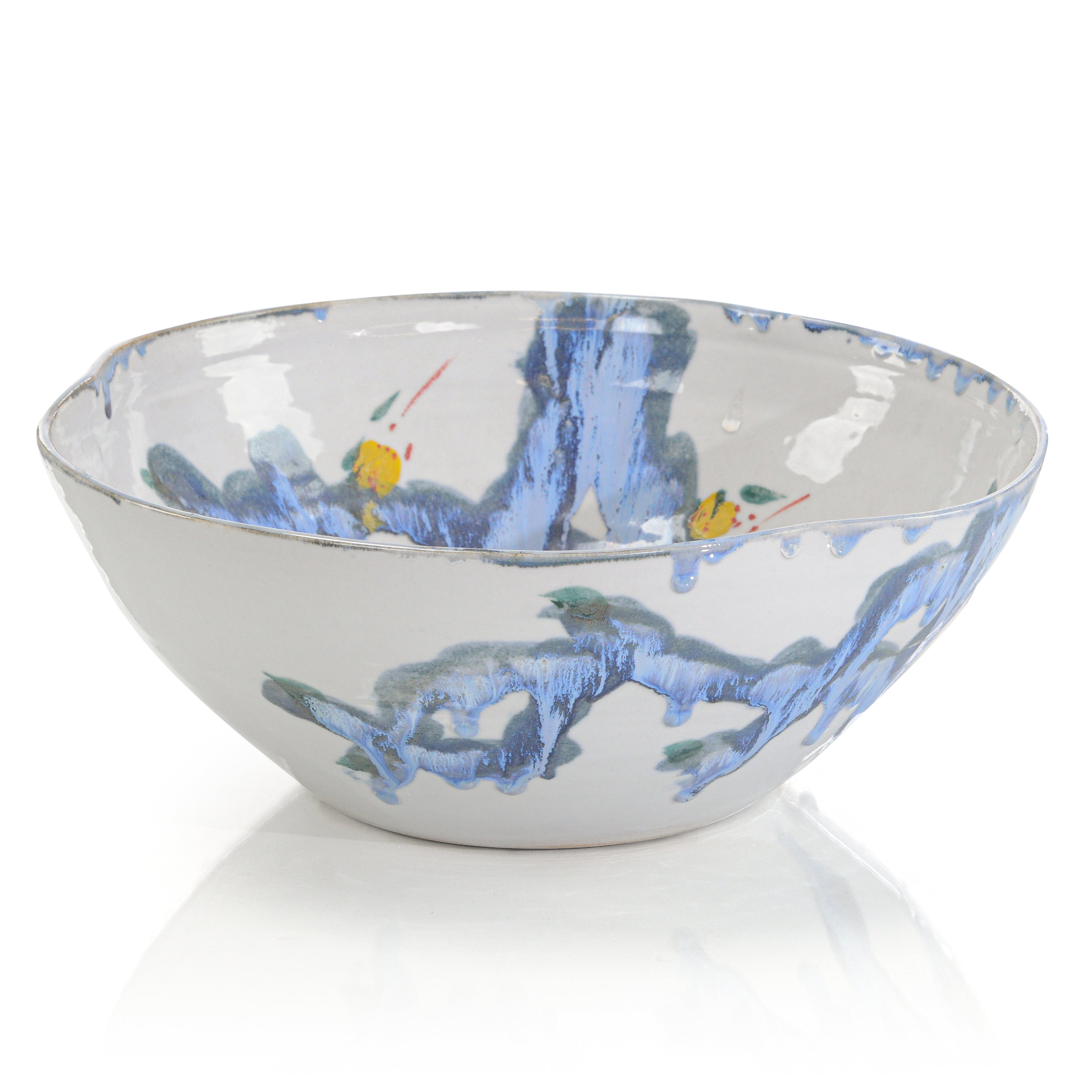 Azure Inkspill Bowl | John Richard - JRA-14710
