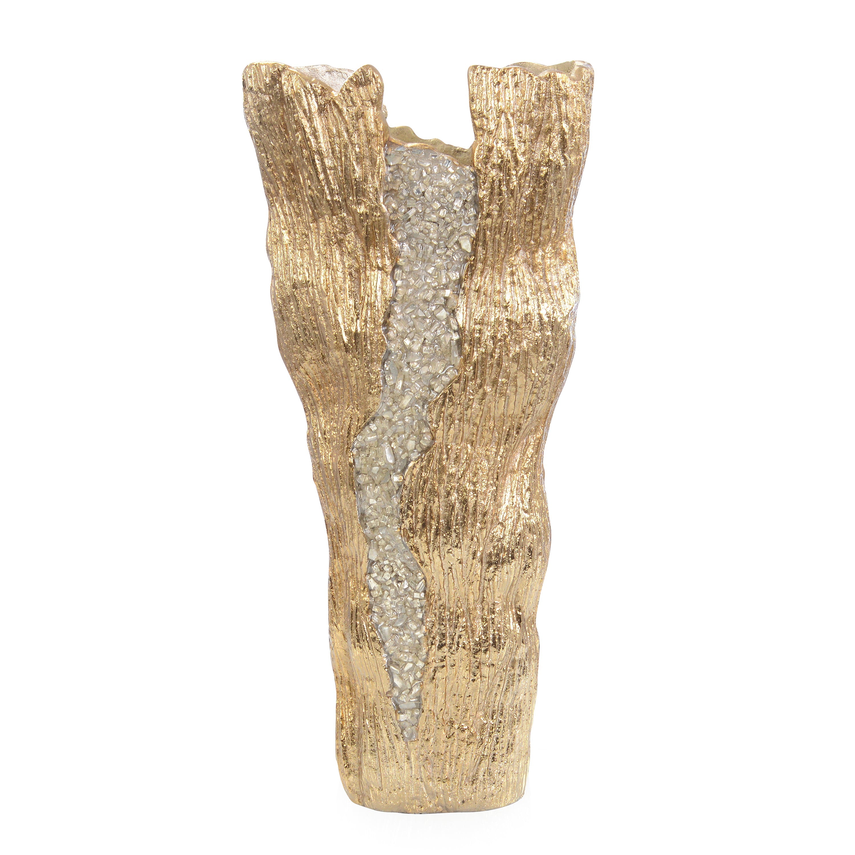 Cascade Vase, Large Brass | John Richard - JRA-14757