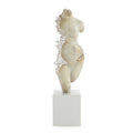 Crystal Maiden Sculpture on Marble Base | John Richard - JRA-15294
