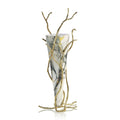 Overgrown Glass Vase, White | John Richard - JRA-15458