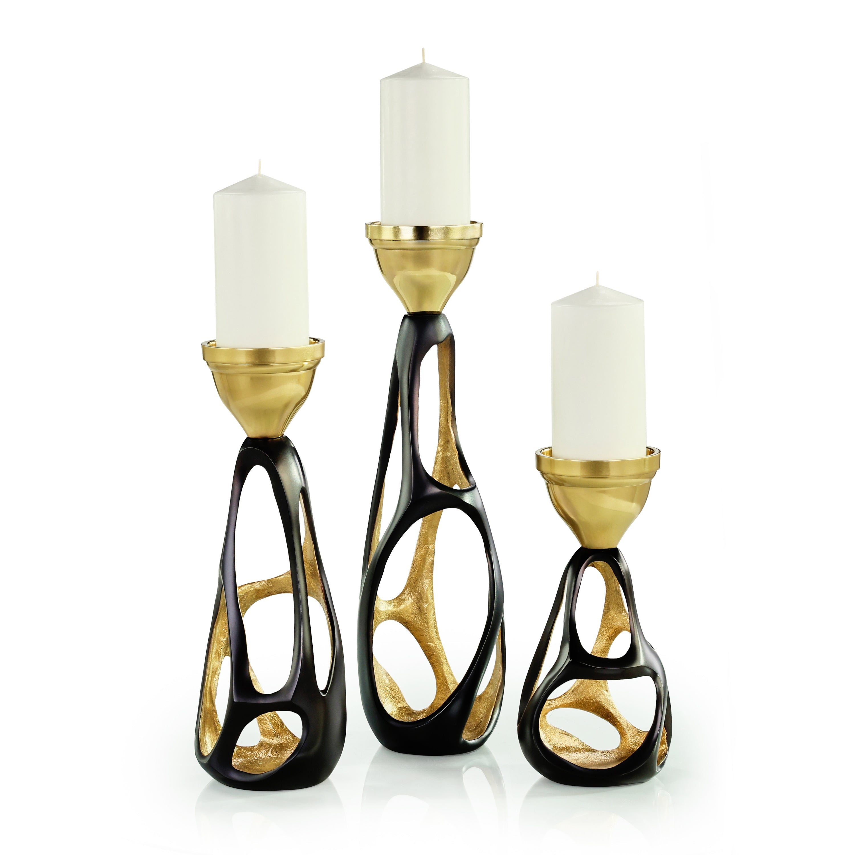 Nexus Candleholder, Large | John-Richard - JRA-15496