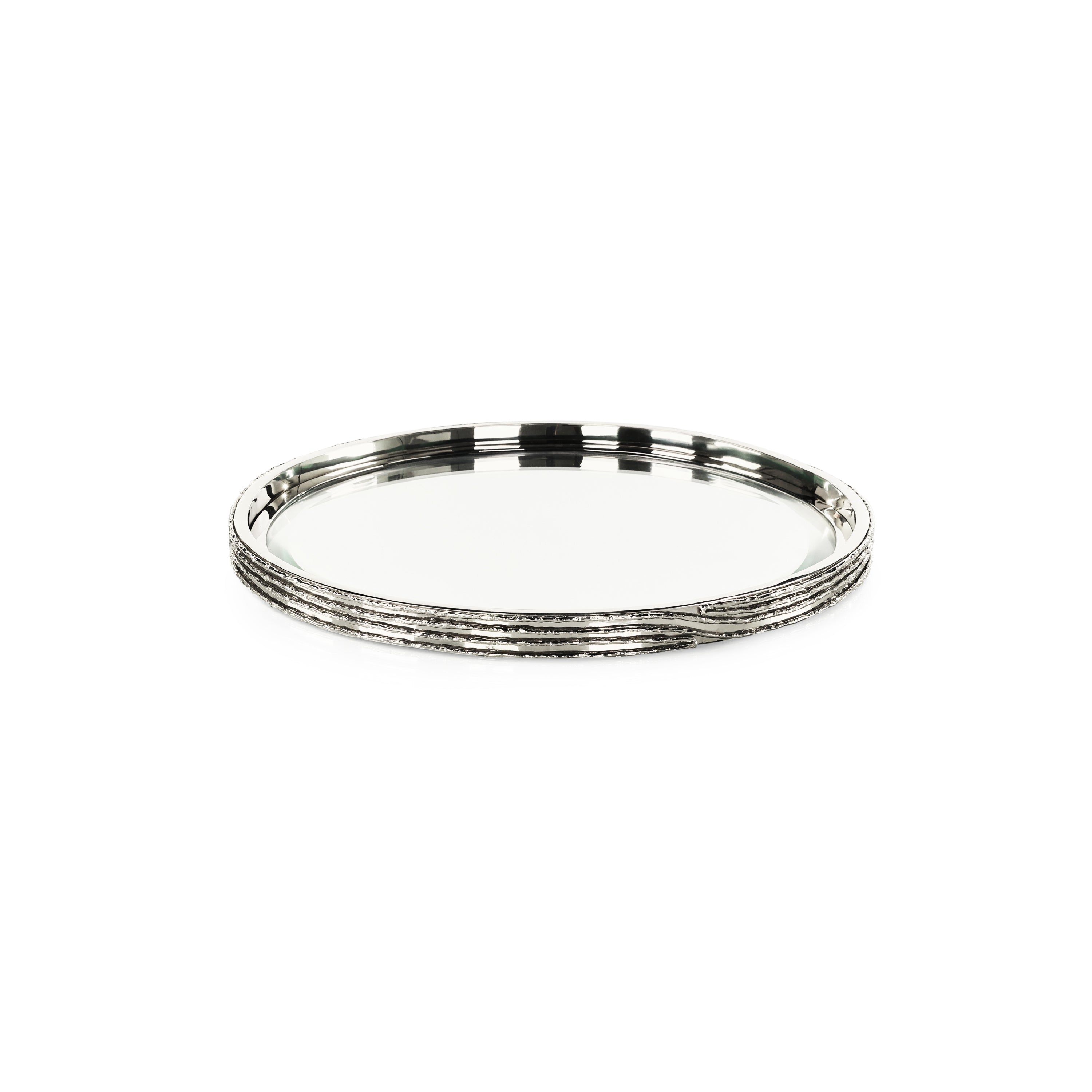 Ringed Tray, Small Nickel | John Richard - JRA-15523