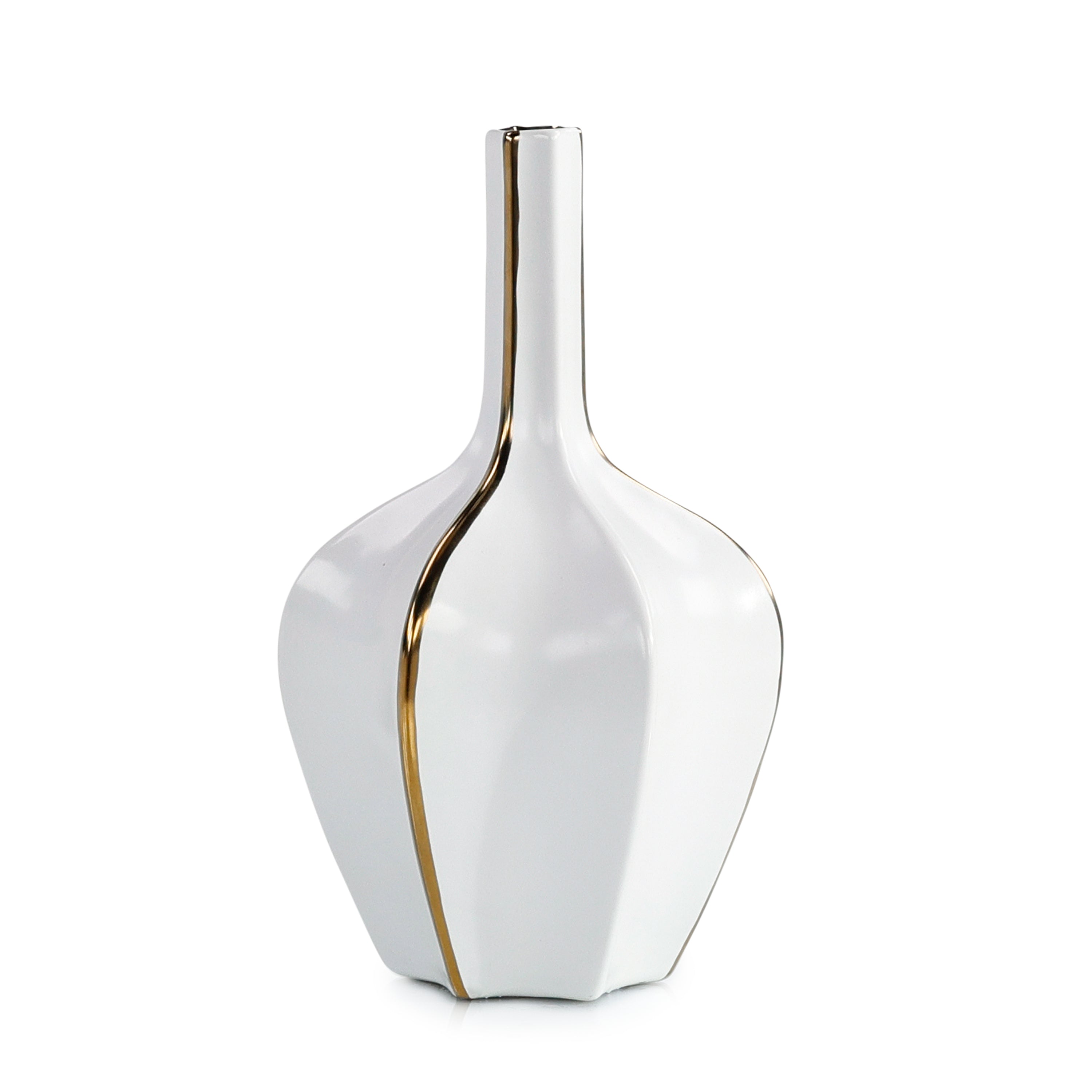 Golden Stripe Vase, Large | John Richard - JRA-15572