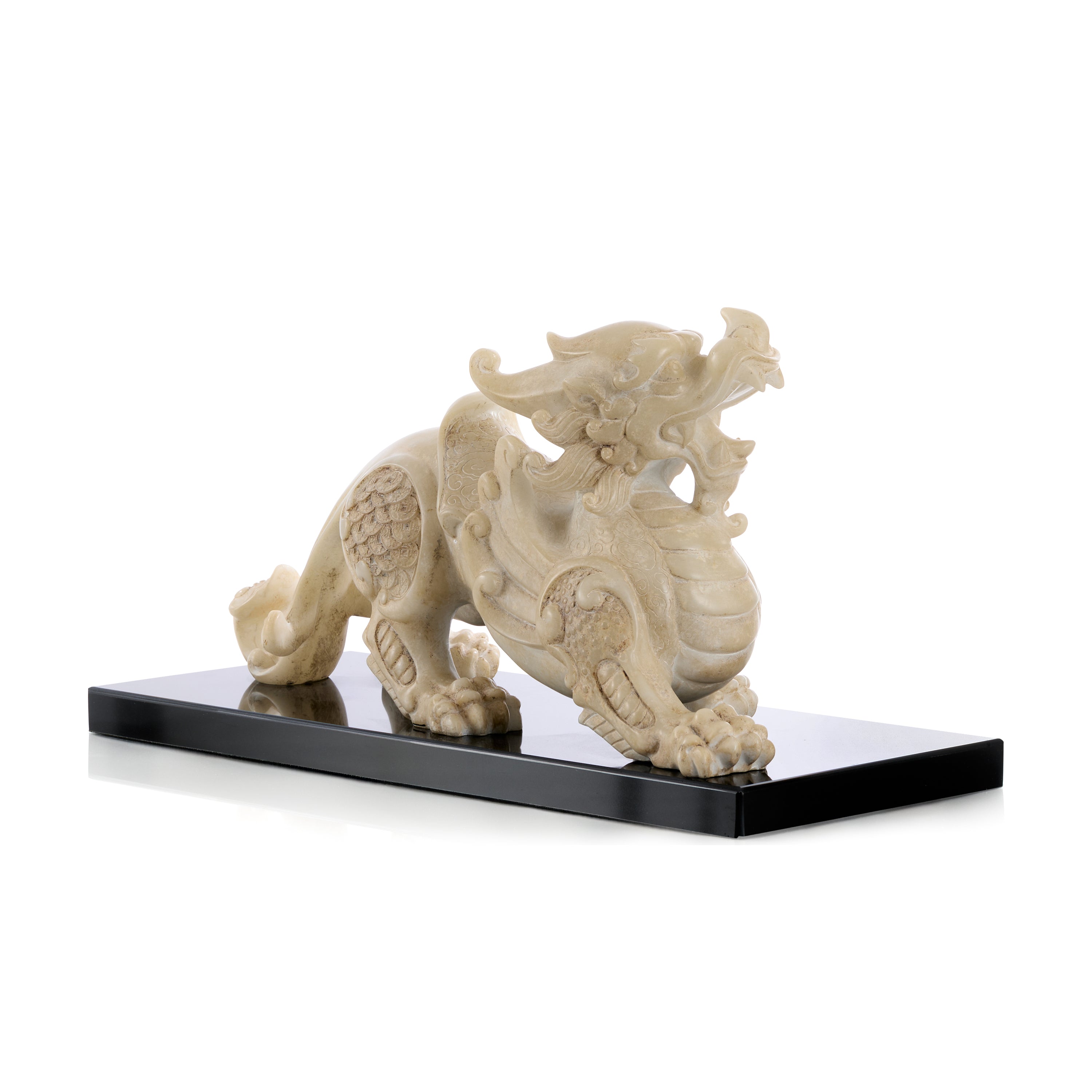 Pixiu Sculpture on Marble | John Richard - JRA-15699