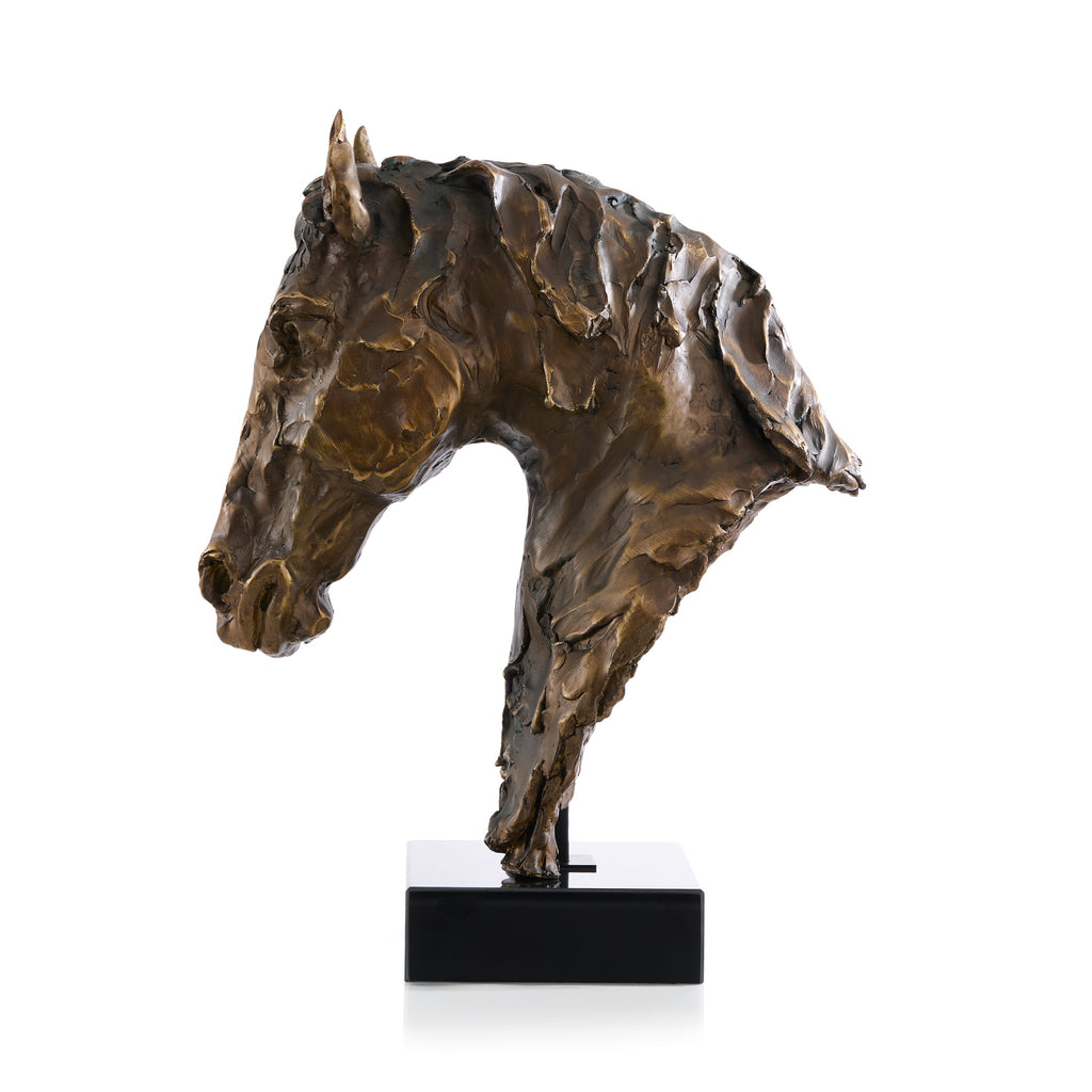 Horse Bust on Marble | John Richard - JRA-15707