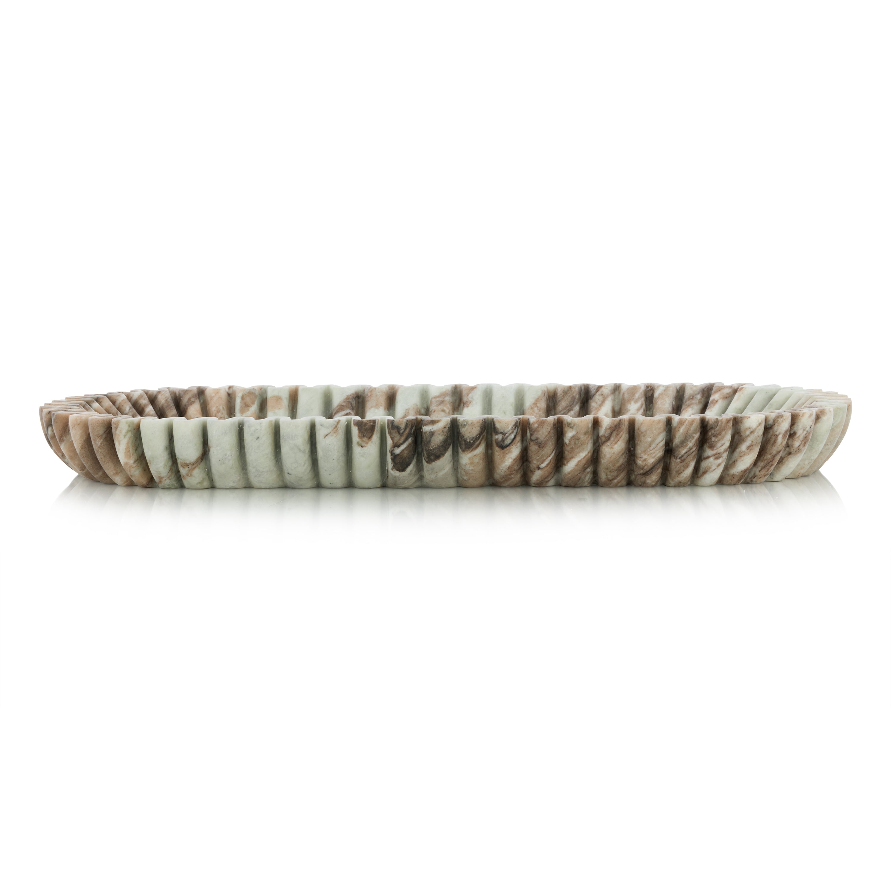 Scalloped Marble Tray | John Richard - JRA-15879