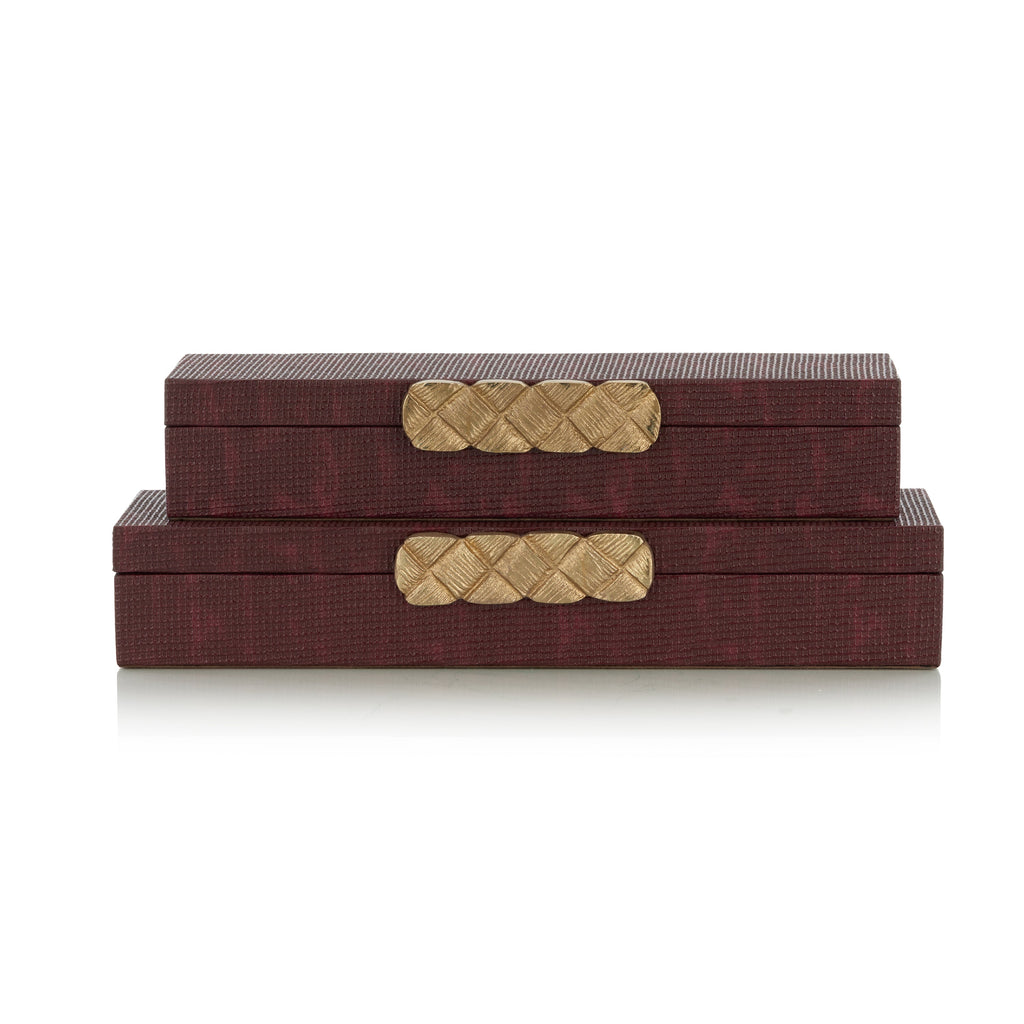 Chateau Boxes, Set of 2 | John Richard - JRA-15884S2