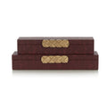 Chateau Boxes, Set of 2 | John Richard - JRA-15884S2