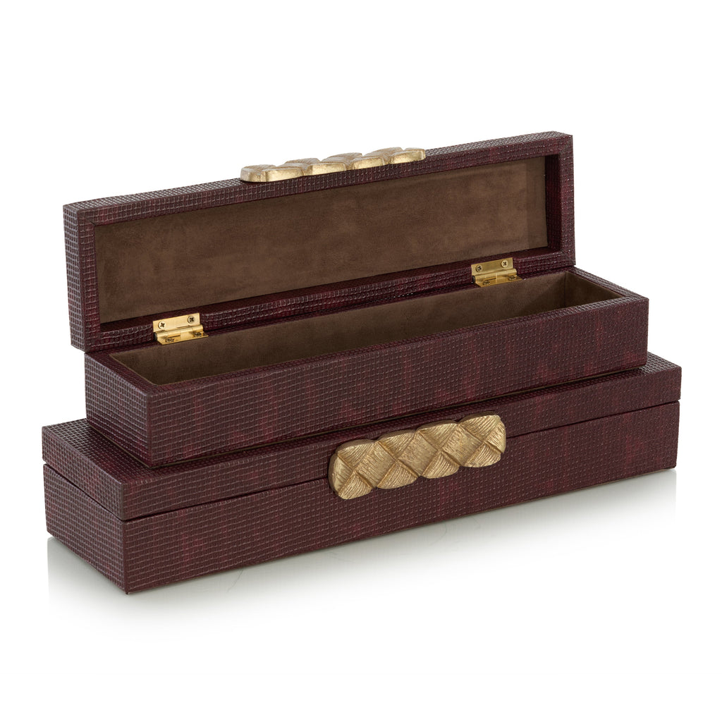 Chateau Boxes, Set of 2 | John Richard - JRA-15884S2