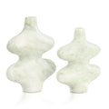 Echoed Marble Vases, Set of 2 | John Richard - JRA-15897S2