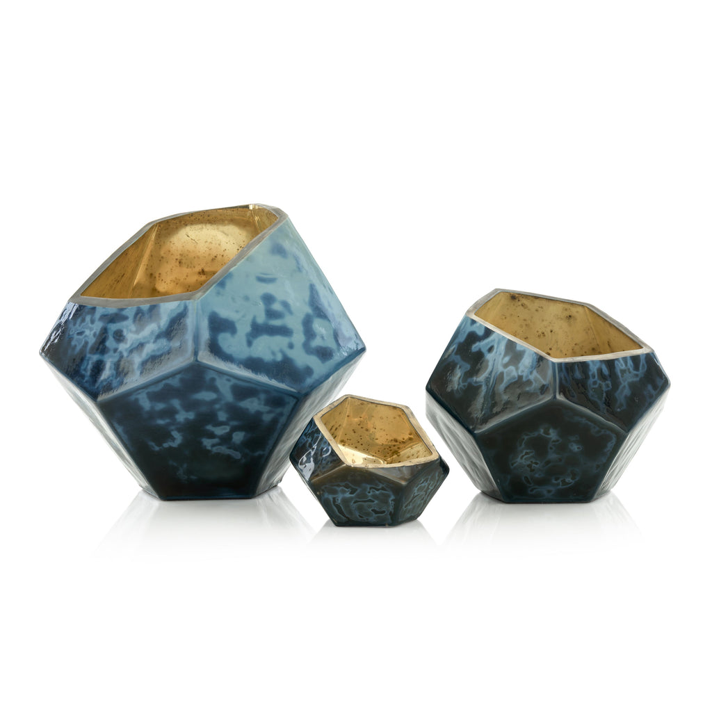 Eon Bowls, Set of 3 Blue | John Richard - JRA-15898S3