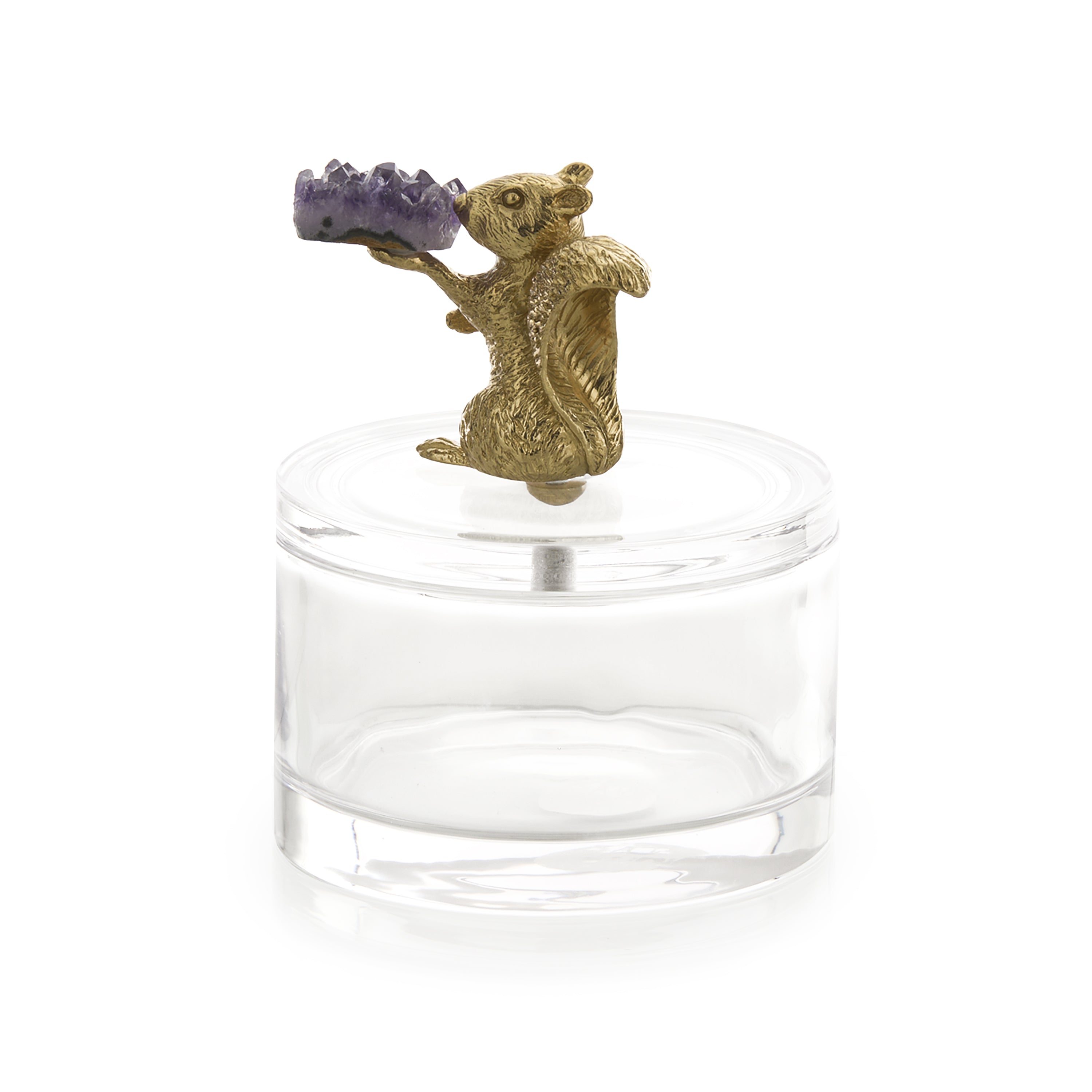 Brass Squirrel Jar I | John Richard - JRA-16120