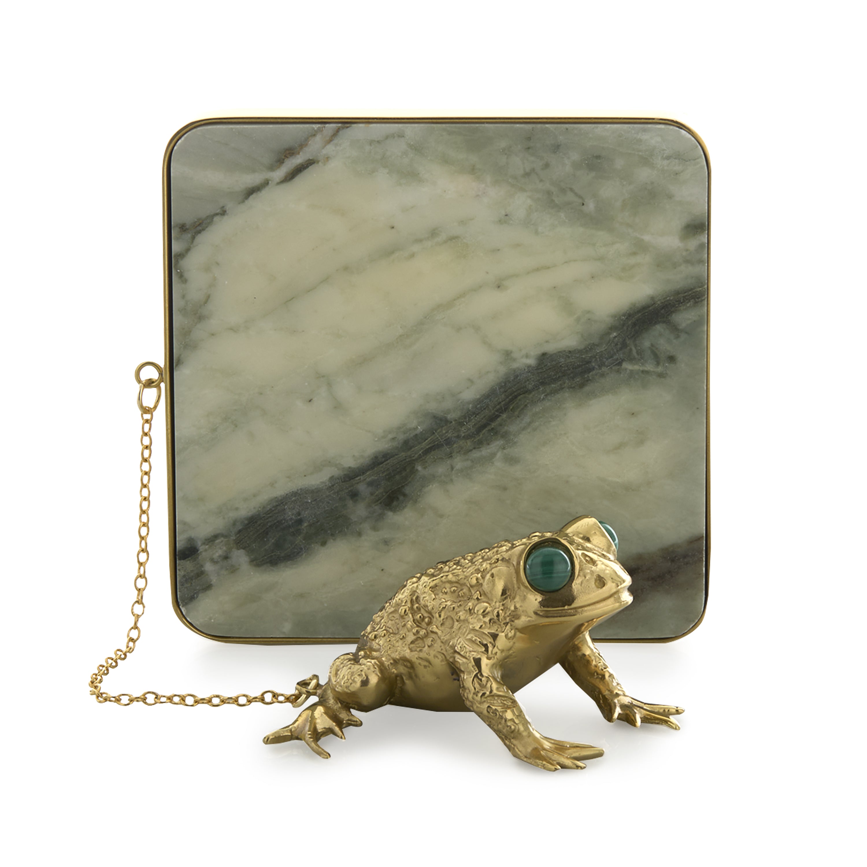 Brass Frog Napkin Holder | John Richard - JRA-16129