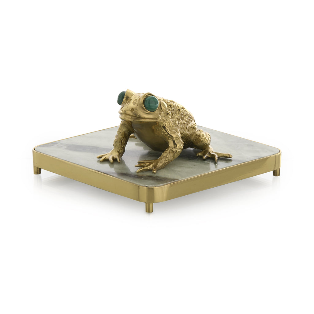 Brass Frog Napkin Holder | John Richard - JRA-16129
