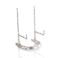 Giacometti Plate Stand In Nickel | John Richard - JRA-9816