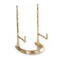 Giacometti Plate Stand in Gold | John Richard - JRA-9817