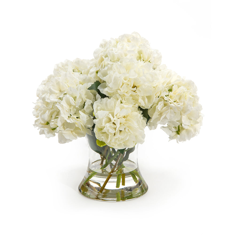 White Hydrangeas | John-Richard - JRB-4180W