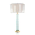 Pale Aqua and Gold Table Lamp | John Richard - JRL-10109