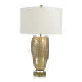 Silver and Gold Glass Table Lamp | John Richard - JRL-10190