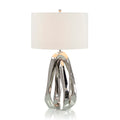 Amorphic Nickel Table Lamp | John-Richard - JRL-10363