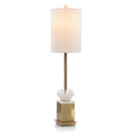 Selenite and Coffee Bronze Buffet Lamp | John-Richard - JRL-10388