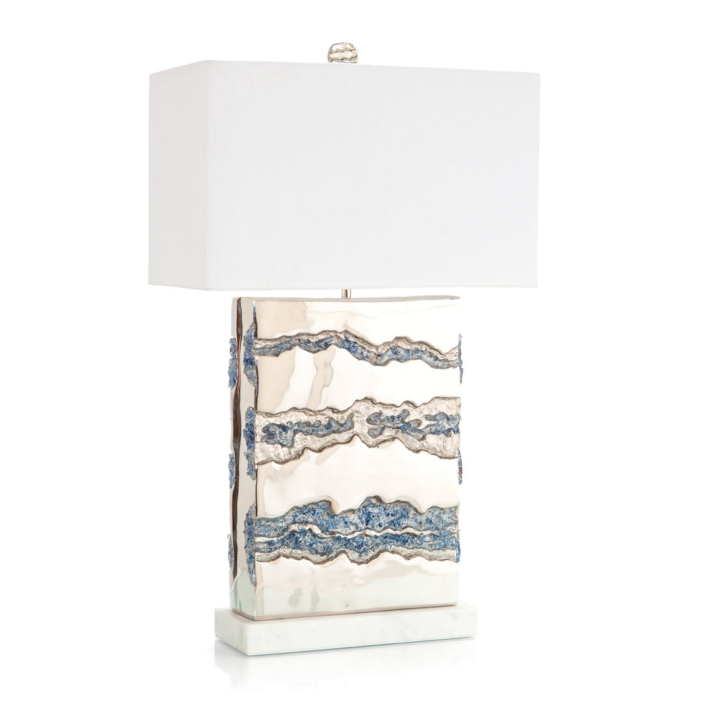 Glass Geode Table Lamp | John Richard - JRL-10536