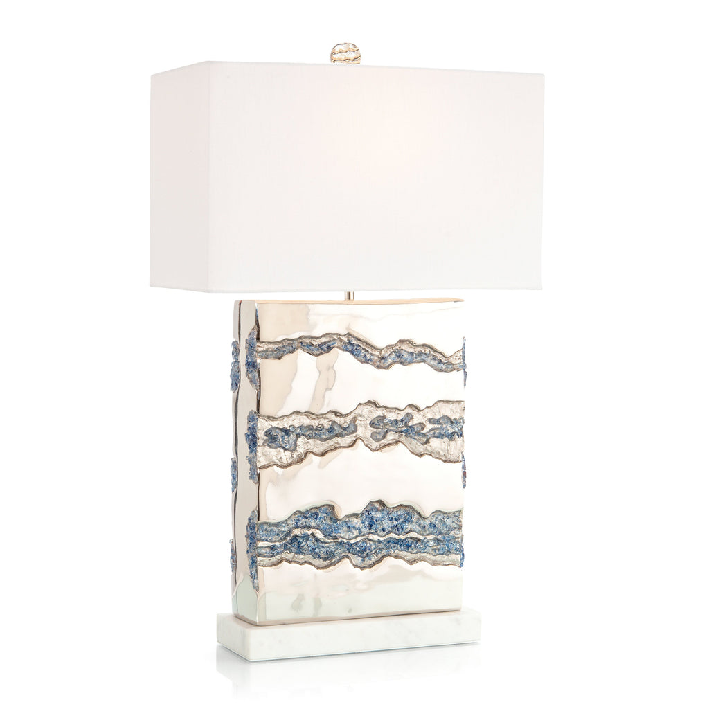 Glass Geode Table Lamp | John Richard - JRL-10536
