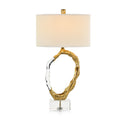 Metallic Ice Table Lamp, Brass | John Richard - JRL-11104