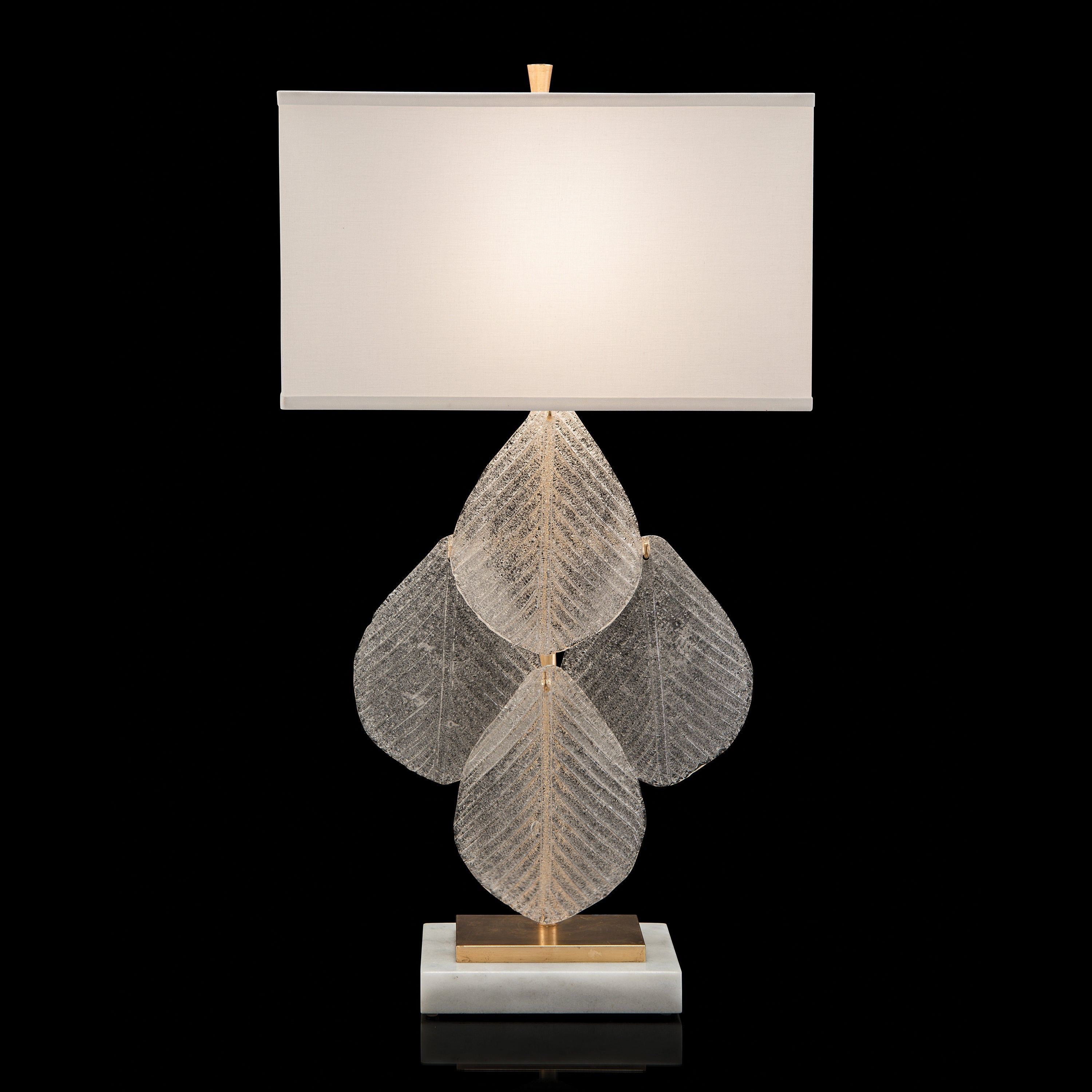 Glass Petal Table Lamp | John Richard - JRL-9842