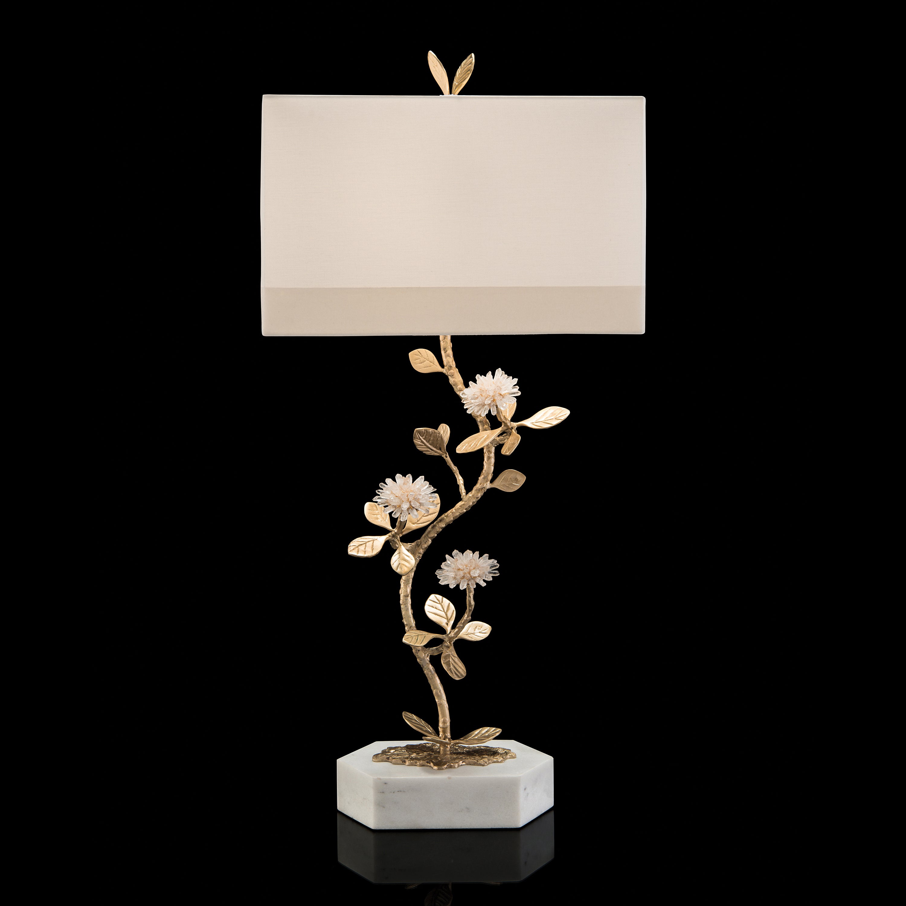 Quartz Flower Table Lamp | John Richard - JRL-9860