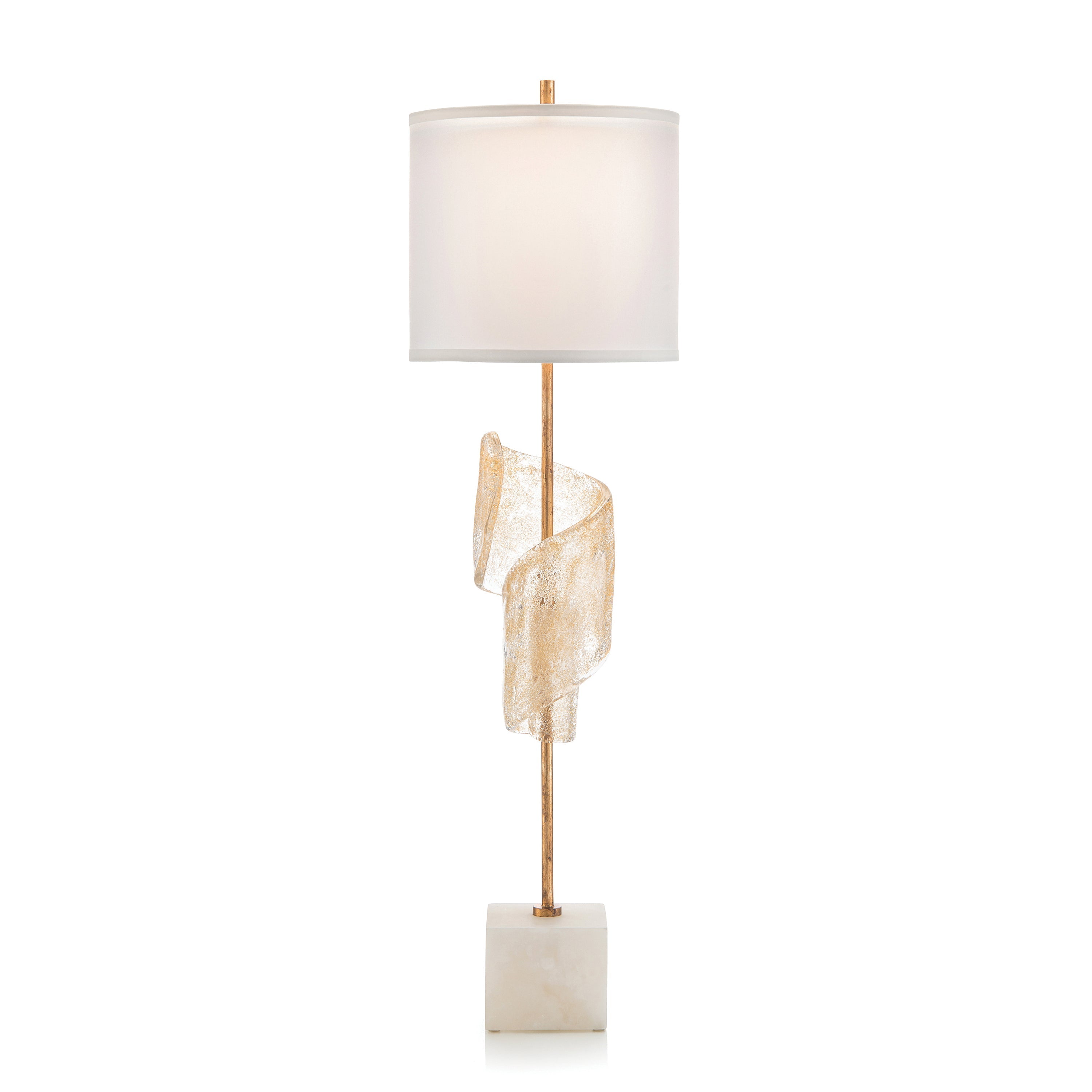 Furls With a Hint of Gold Buffet Lamp | John Richard - JRL-9935