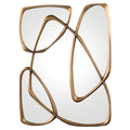 Zeta Mirror In Mayan Bronze | John Richard - JRM-0833