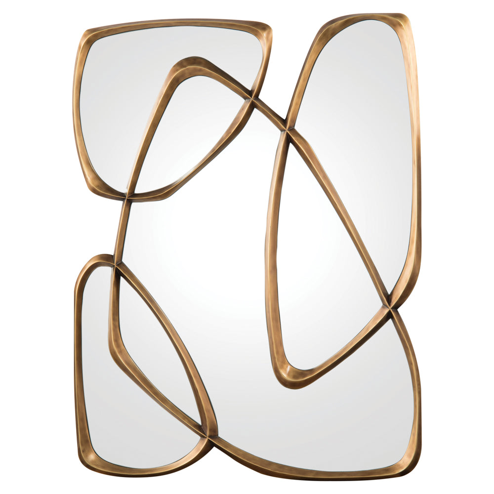 Zeta Mirror In Mayan Bronze | John Richard - JRM-0833
