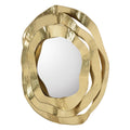 Ripple Brass Mirror | John Richard - JRM-1099
