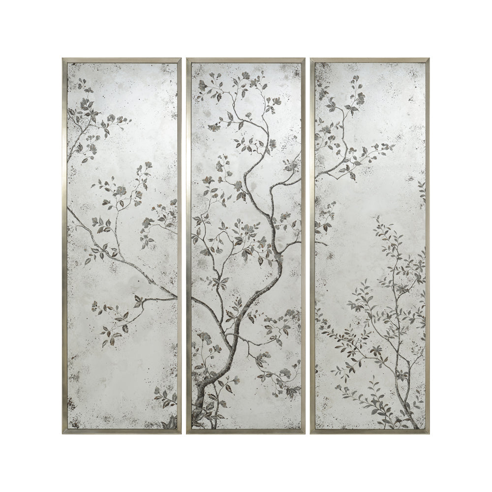 Pastorale Mirror Panels (Set Of Three) | John Richard - JRM-1126S3