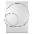Equinox Mirror In Pewter Silver | John Richard - JRM-1131