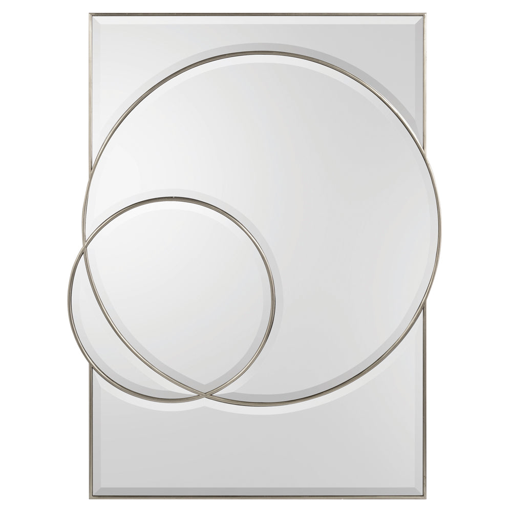 Equinox Mirror In Pewter Silver | John Richard - JRM-1131