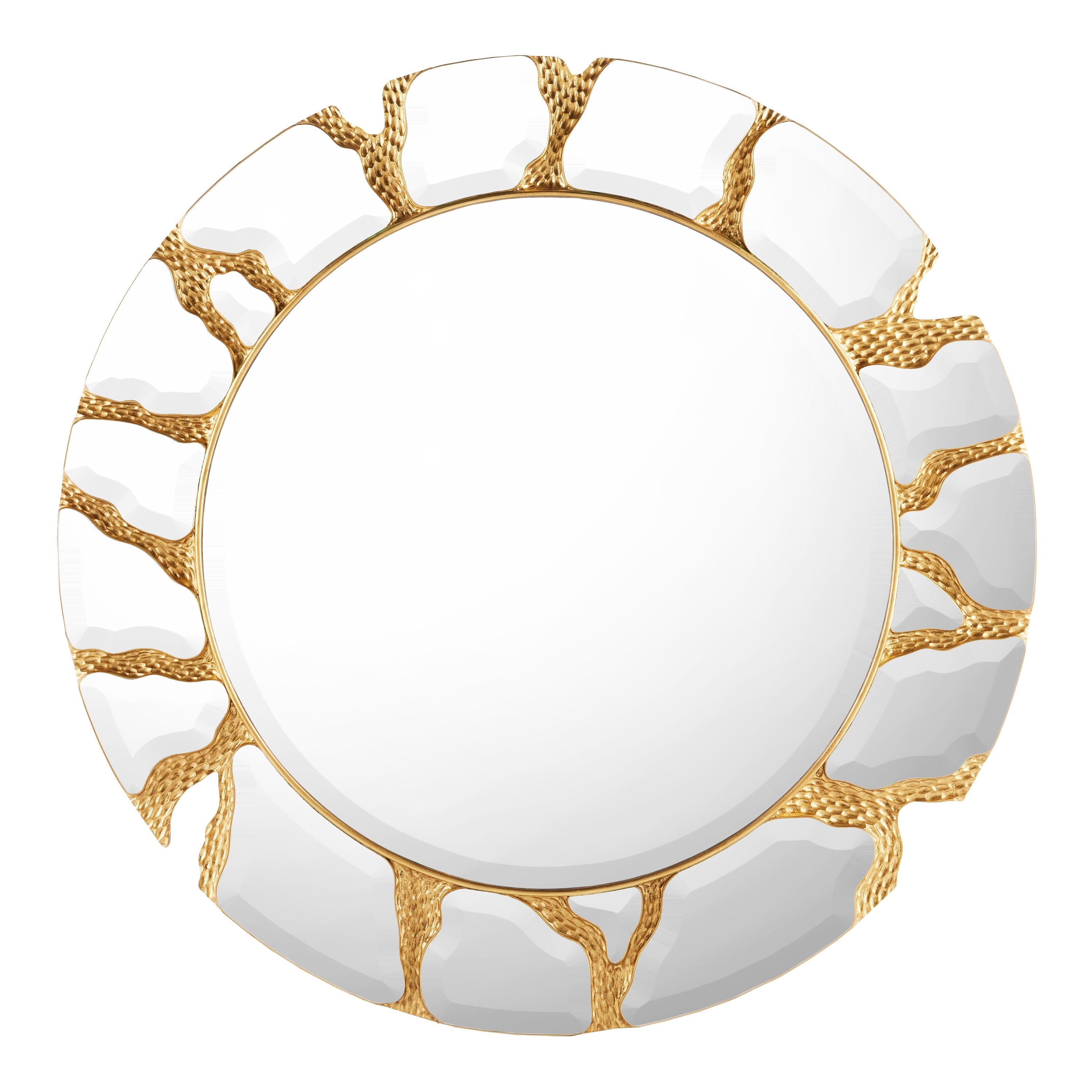 Shatter Mirror, Gold | John Richard - JRM-1381