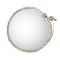 Hydrangea Mirror, Nickel | John Richard - JRM-1452