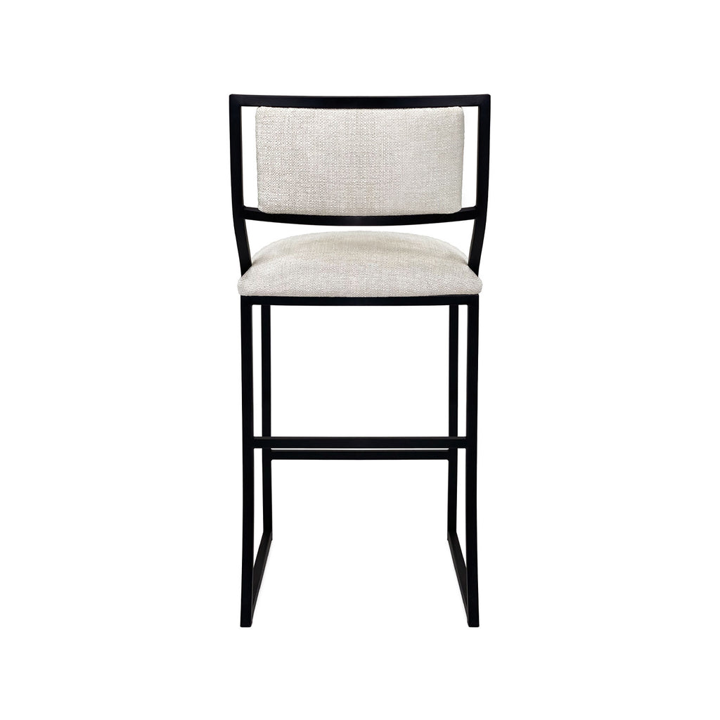 Ki B257H26XS MatteBlack finish SugarshackPearl fabric back