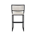 Ki B257H26XS MatteBlack finish SugarshackPearl fabric back