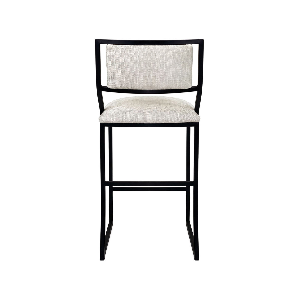 Ki B257H26XS MatteBlack finish SugarshackPearl fabric back